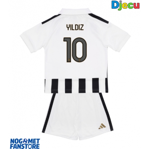 Juventus Kenan Yildiz #10 Domaci Dres za djecu 2026-27 Kratak Rukav (+ Kratke hlače)